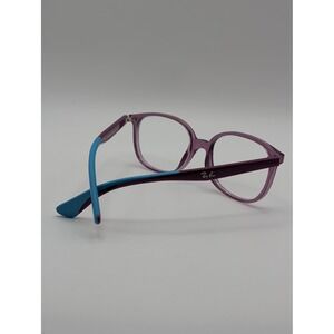 Ray-Ban RB1598 3776 Kids Eyeglass Frames Purple Teal Two-Tone 49-16-130
